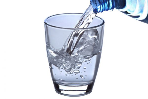 Glass of water