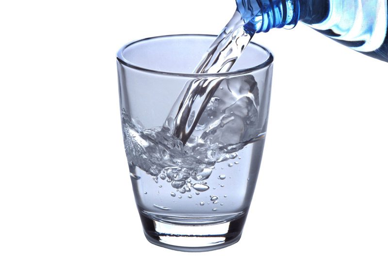 Glass of water