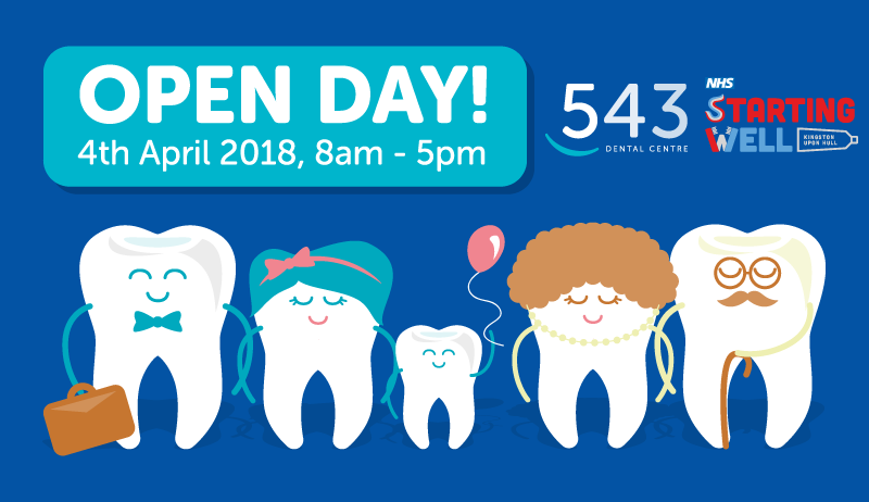 Open day graphic