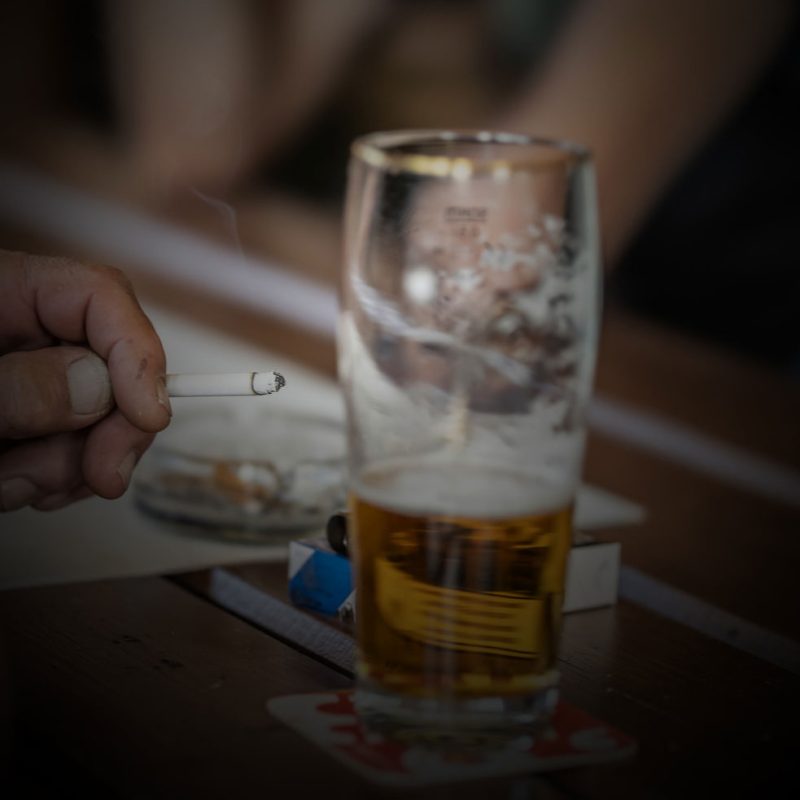 stop smoking and drinking in October